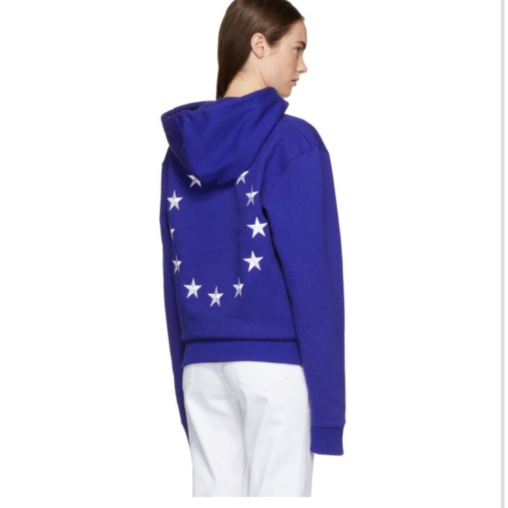 Etudes Etudes Blue Klein Europa Hoodie